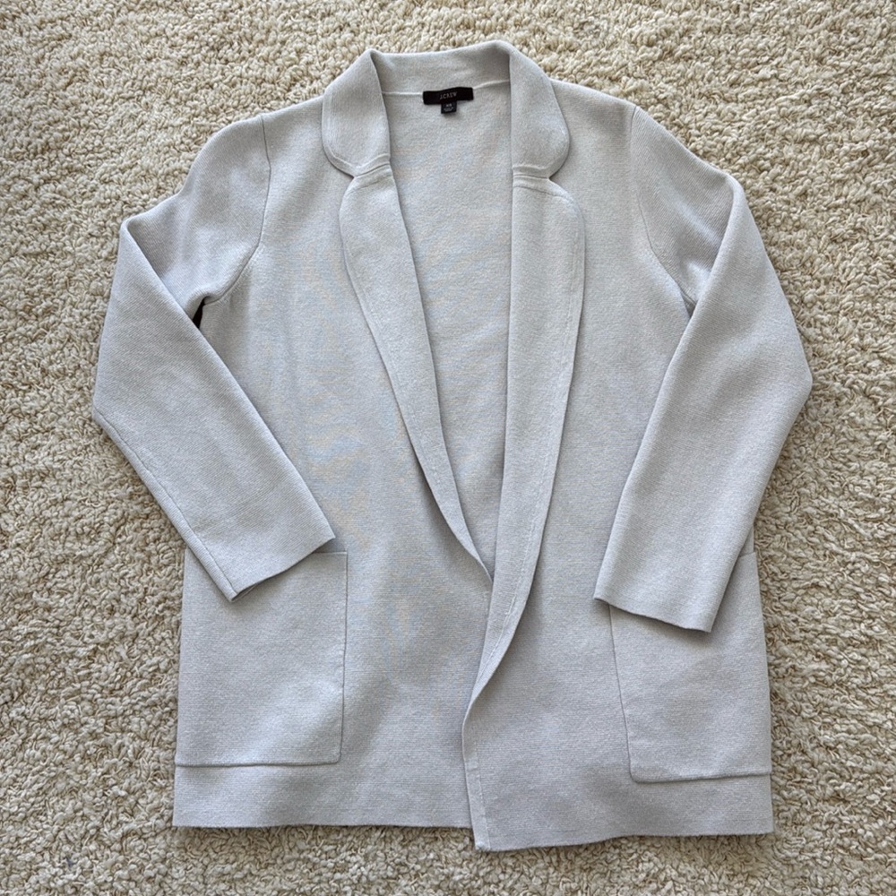 JCrew knit blazer